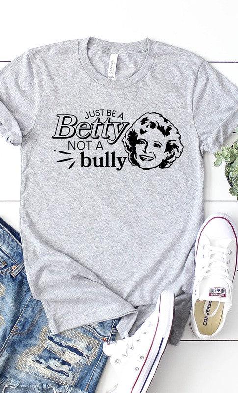 Just Be A Betty Graphic Tee - Modestly Vogue 