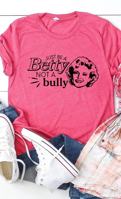 Just Be A Betty Graphic Tee - Modestly Vogue 