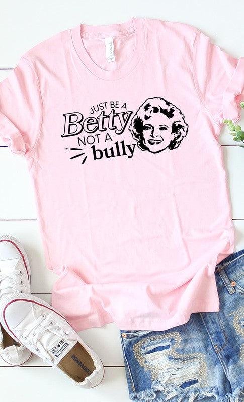 Just Be A Betty Graphic Tee - Modestly Vogue 