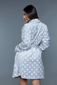 Kaylee Robe Polka Dot - Modestly Vogue 