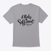 Allah Is Sufficient For Us Islamic Quran Quotes T-shirt - Inspirational Faith-Based Design - Modestly Vogue 