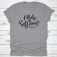 Allah Is Sufficient For Us Islamic Quran Quotes T-shirt - Inspirational Faith-Based Design - Modestly Vogue 