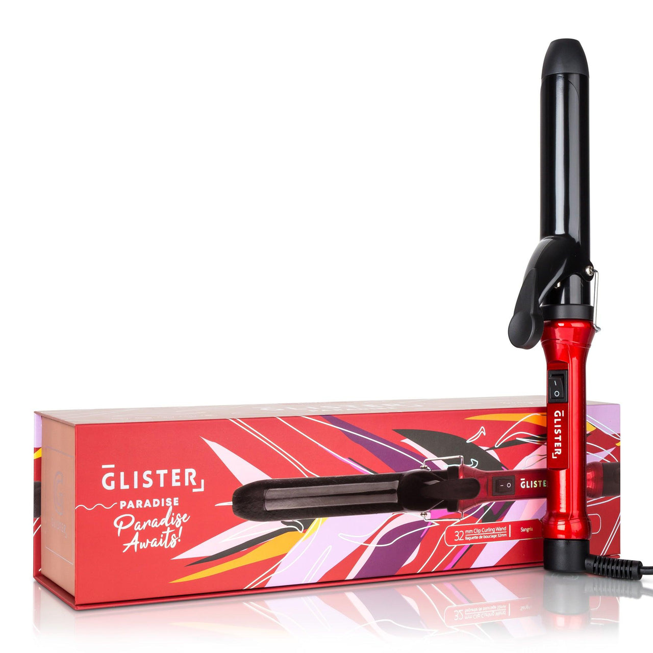 Luxe Locks – Premium Haircare & Styling Tools for Perfect, Radiant Hair | Modestly Vogue Paradise 32mm Max Volume Clip Curler - Sangria - Modestly Vogue 