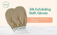 Luxury Body Care for Women – Nourishing & Refreshing Skincare Essentials | Modestly Vogue Silk Exfoliating Bath Gloves -Soft Silk - Modestly Vogue 