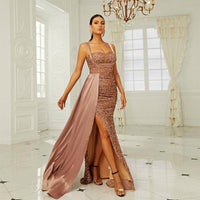 Off Shoulder Sheath Bridesmaid Dress - Modestly Vogue 