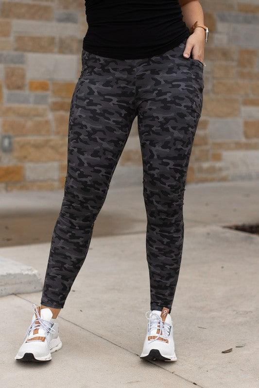 Maverick Camo Full Length Leggings - Modestly Vogue 