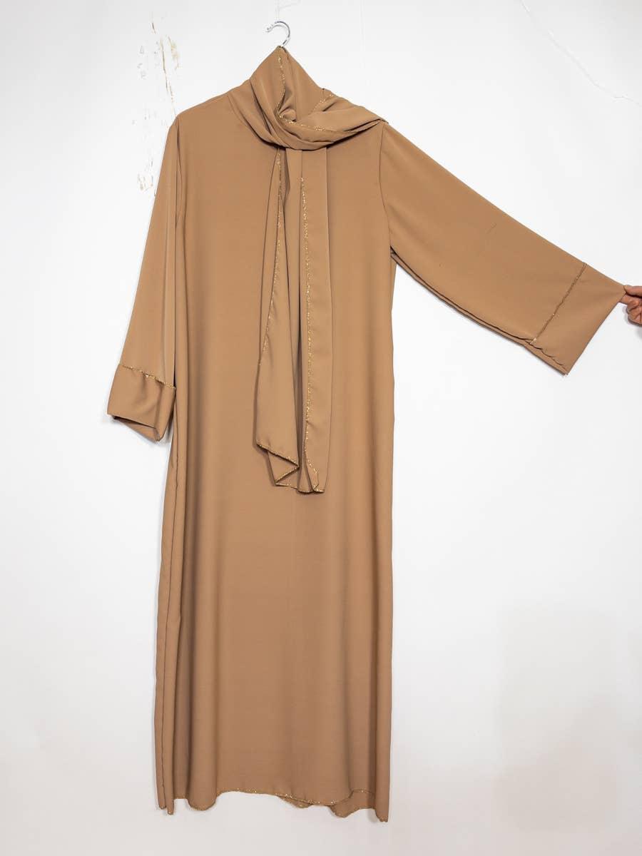 Medina silk abaya for women - Modestly Vogue 