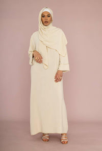 Medina silk abaya for women - Modestly Vogue 