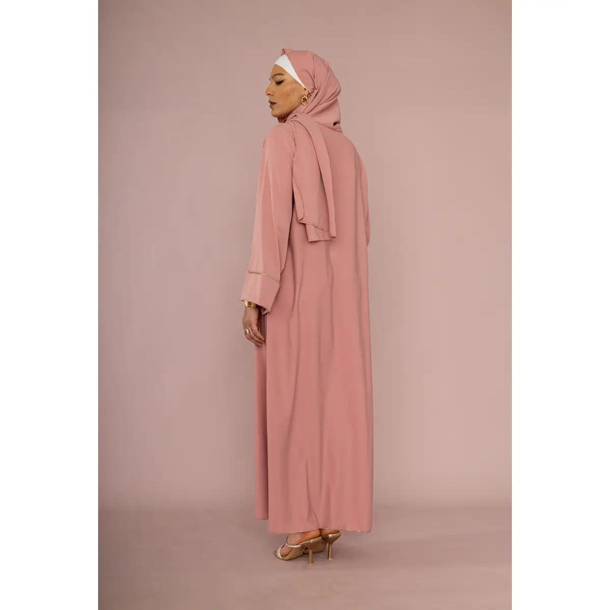 Medina Silk Abaya For Women - Modestly Vogue 