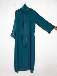 Medina silk abaya for women - Modestly Vogue 