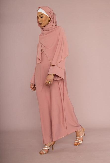 Medina silk abaya for women - Modestly Vogue 