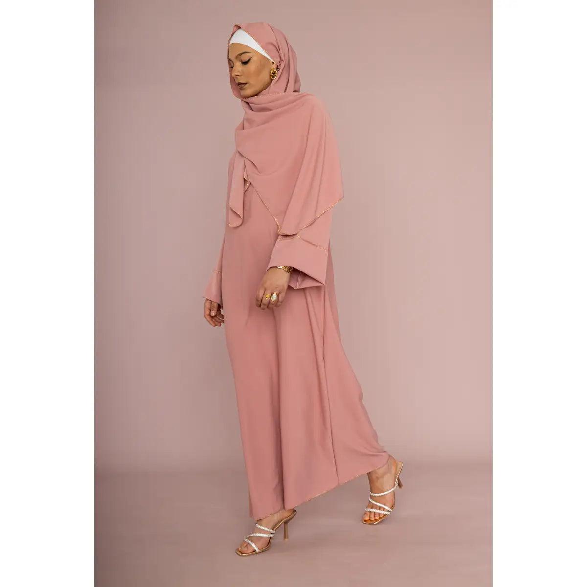 Medina Silk Abaya For Women - Modestly Vogue 