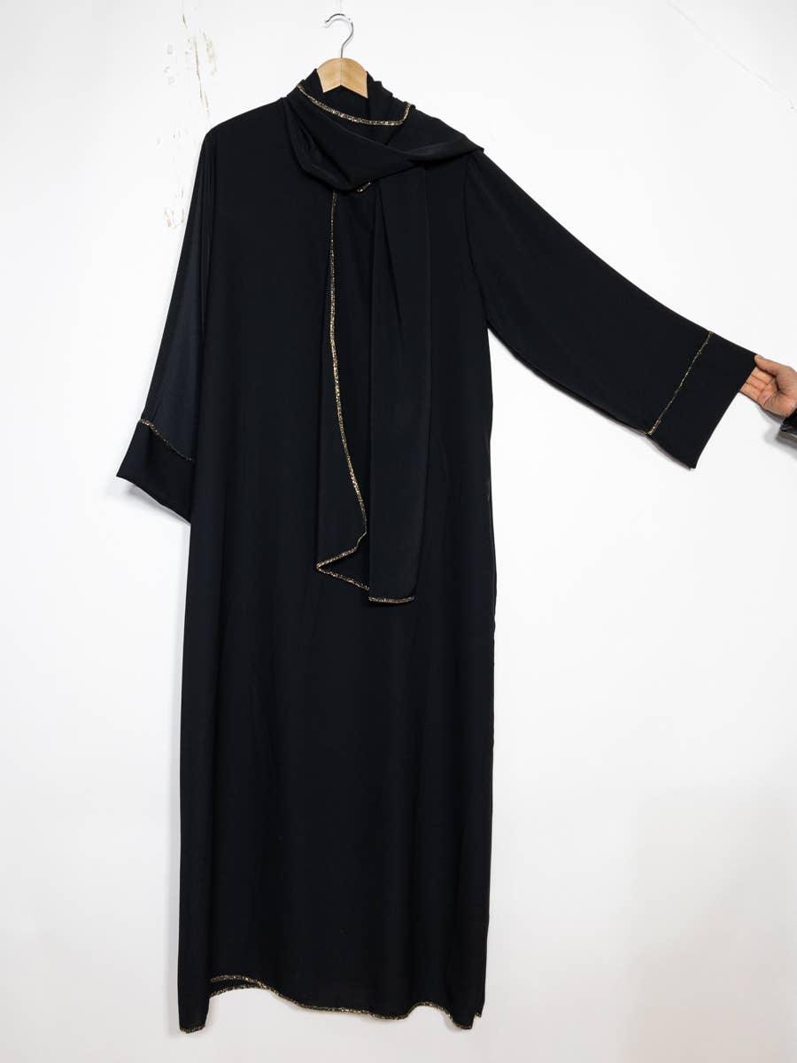 Medina silk abaya for women - Modestly Vogue 