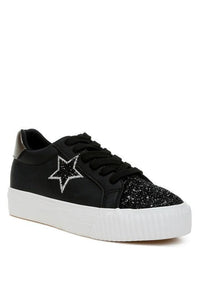 Merida Glitter Patch Chunky Sneakers - Modestly Vogue 