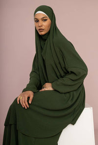 Modest Fashion Collection – Stylish & Elegant Modest Clothing for Women | Modestly Vogue Jilbab two-piece ensemble - Modestly Vogue 