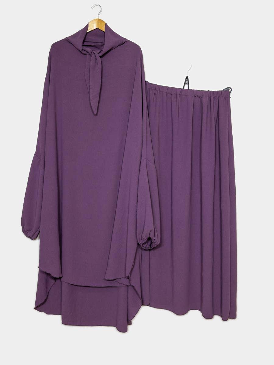 Modest Fashion Collection – Stylish & Elegant Modest Clothing for Women | Modestly Vogue Jilbab two-piece ensemble - Modestly Vogue 