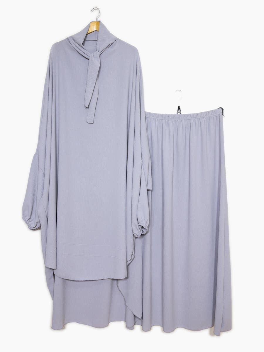 Modest Fashion Collection – Stylish & Elegant Modest Clothing for Women | Modestly Vogue Jilbab two-piece ensemble - Modestly Vogue 