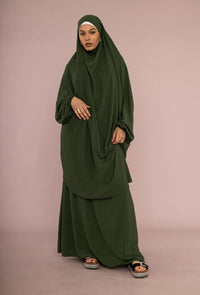 Modest Fashion Collection – Stylish & Elegant Modest Clothing for Women | Modestly Vogue Jilbab two-piece ensemble - Modestly Vogue 