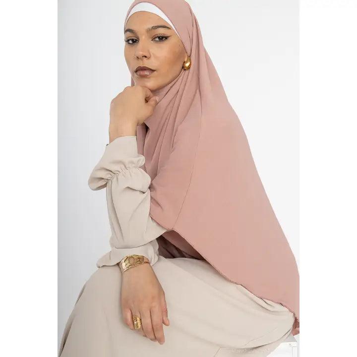 Modest Fashion Collection – Stylish & Elegant Modest Clothing for Women | Modestly Vogue Long Khimar in Jazz Design – Modest Islamic Cloak for Women, Stylish & Elegant Covering - Modestly Vogue 