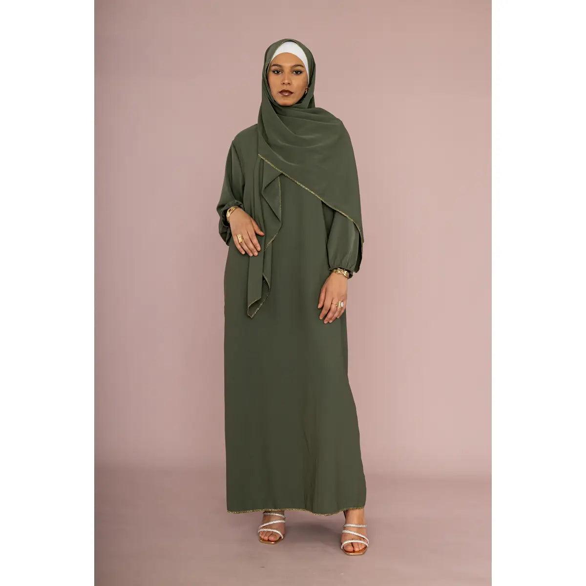 Modest Fashion Collection – Stylish & Elegant Modest Clothing for Women | Modestly Vogue Medina Silk Abaya For Women - Modestly Vogue 