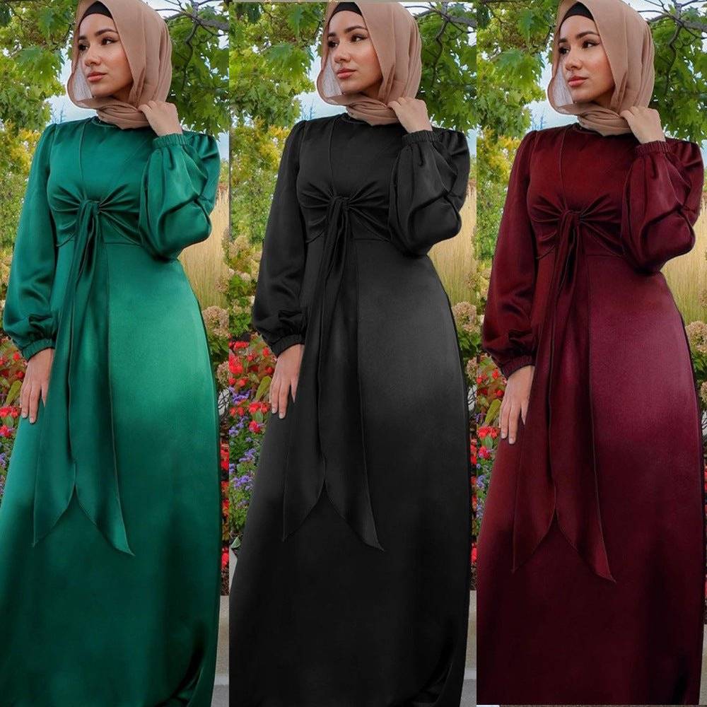 Modest Fashion Collection – Stylish & Elegant Modest Clothing for Women | Modestly Vogue Ramadan Eid Mubarak Kaftan Dubai Abaya Turkey Muslim Women Hijab Satin Dress Islam Caftan Marocain Dresses Vestidos Robe Femme - Modestly Vogue 