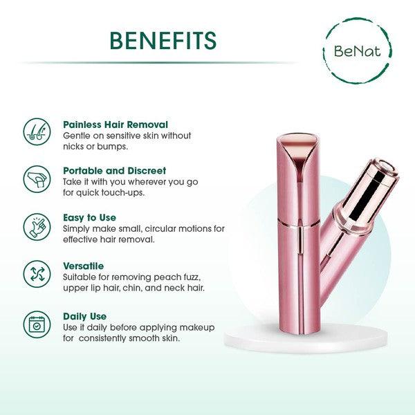 MV Beauty Skincare – Luxury Skincare Products for Radiant & Healthy Skin | Modestly Vogue Rechargeable Facial Hair Remover - Modestly Vogue 