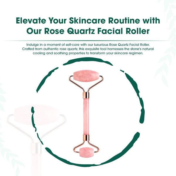 MV Beauty Skincare – Luxury Skincare Products for Radiant & Healthy Skin | Modestly Vogue Rose Quartz Face Roller - Modestly Vogue 