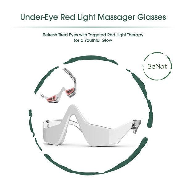 MV Beauty Skincare – Luxury Skincare Products for Radiant & Healthy Skin | Modestly Vogue Under-Eye Red Light Therapy Massager - Modestly Vogue 