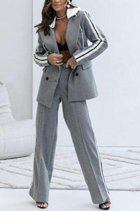 New Arrivals – Fresh, Trendy Fashion for Women | Modestly Vogue Autumn Winter Double Breasted Pocket Loose Casual Two Piece Set - Modestly Vogue 