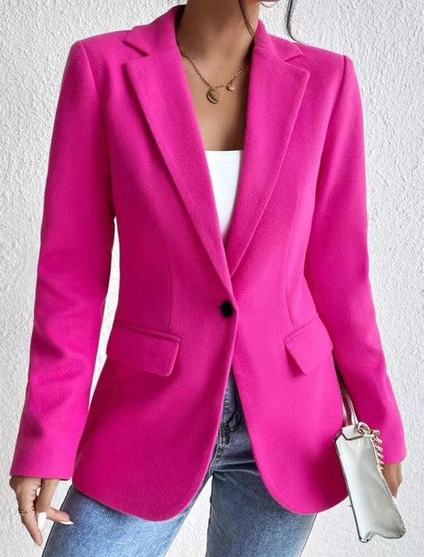 Classic Blazer Jacket - Modestly Vogue 