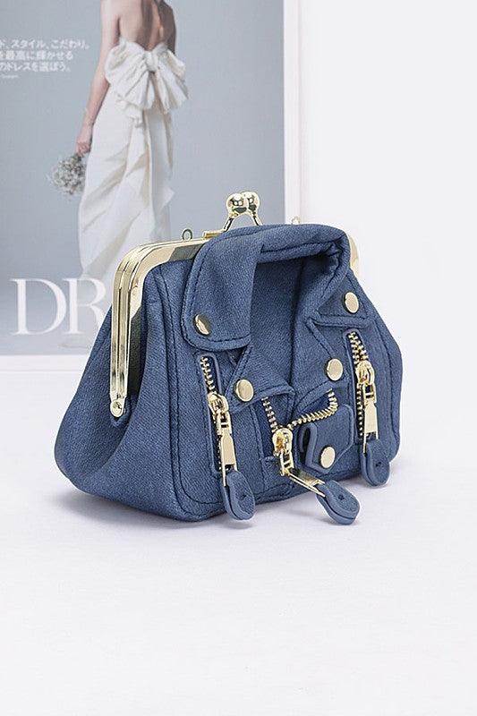 Denim New Arrivals – Fresh, Fashion | Handbag | Functional Jacket Iconic Swing Bag - Modestly Vogue 