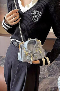 Denim New Arrivals – Fresh, Fashion | Handbag | Functional Jacket Iconic Swing Bag - Modestly Vogue 