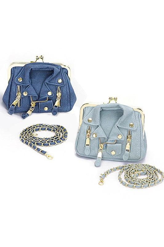 Denim New Arrivals – Fresh, Fashion | Handbag | Functional Jacket Iconic Swing Bag - Modestly Vogue 