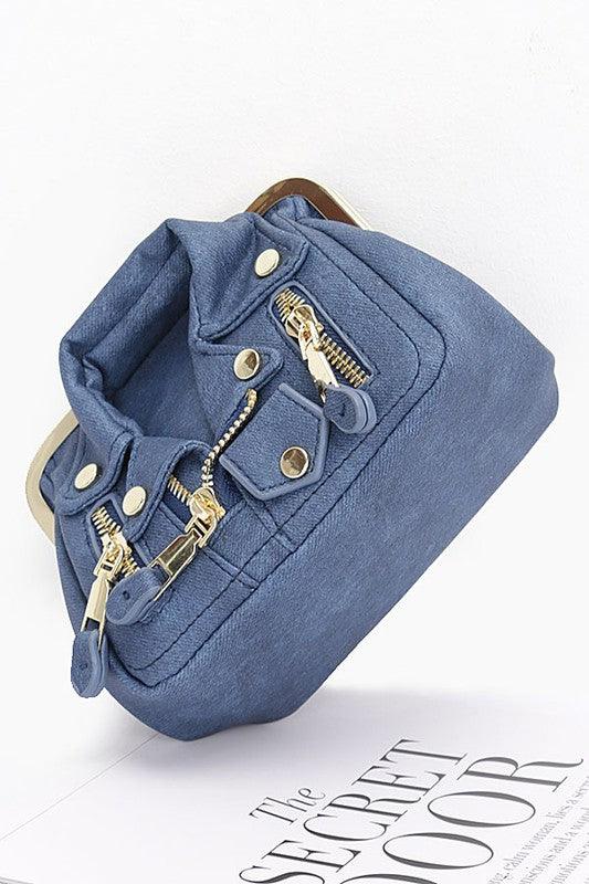 Denim New Arrivals – Fresh, Fashion | Handbag | Functional Jacket Iconic Swing Bag - Modestly Vogue 