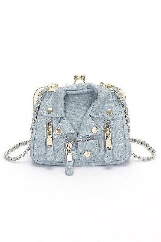 Denim New Arrivals – Fresh, Fashion | Handbag | Functional Jacket Iconic Swing Bag - Modestly Vogue 