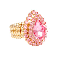 Rings & Things – Stylish Jewelry & Accessories for Every Occasion | Modestly Vogue Cocktail Ring Pink Halo Teardrop for Women - Modestly Vogue 