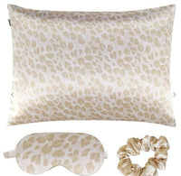 Satin Pillowcase Sleep Mask Scrunchie Gift Set - Modestly Vogue 