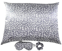 Satin Pillowcase Sleep Mask Scrunchie Gift Set - Modestly Vogue 