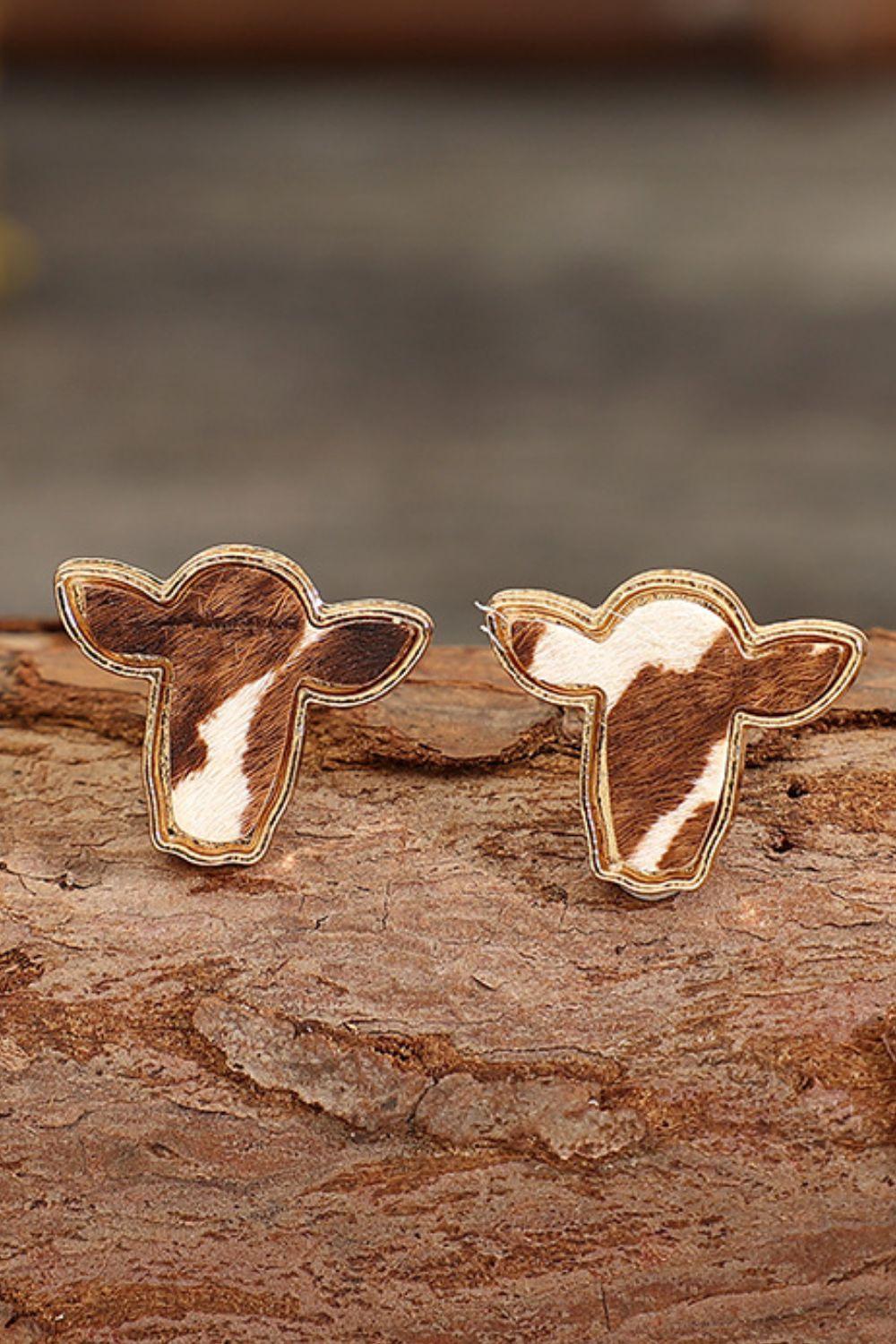 Stunning Earrings for Women – Elegant & Luxury Earrings Collection | Modestly Vogue Bull Head Alloy Stud Earrings - Modestly Vogue 