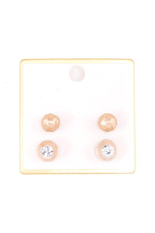 Stunning Earrings for Women – Elegant & Luxury Earrings Collection | Modestly Vogue Crystal Stud Earring Set - Modestly Vogue 