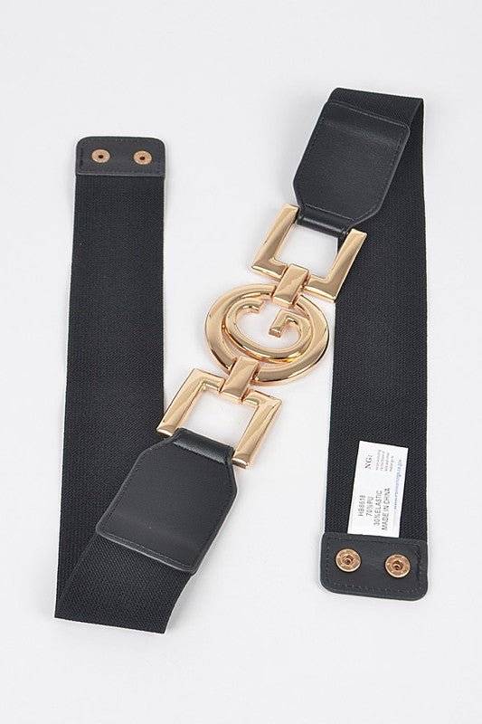 Stylish Belts for Women – Trendy, Chic & Fashionable Belts Collection | Modestly Vogue Plus Size G Logo Elastic Belt - Modestly Vogue 