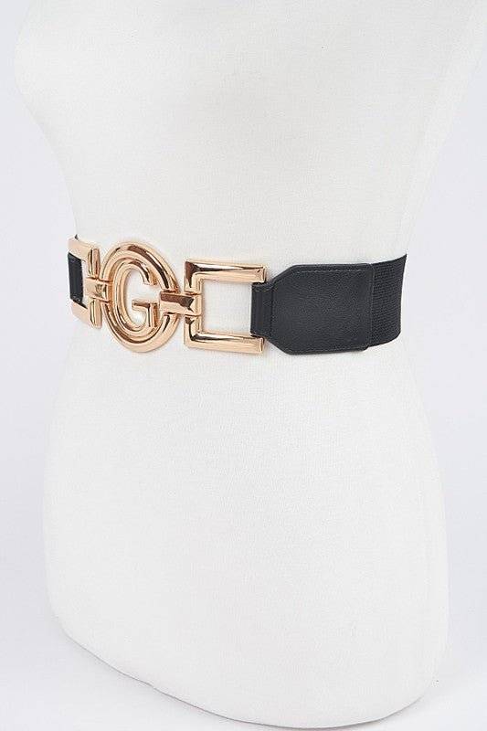 Stylish Belts for Women – Trendy, Chic & Fashionable Belts Collection | Modestly Vogue Plus Size G Logo Elastic Belt - Modestly Vogue 