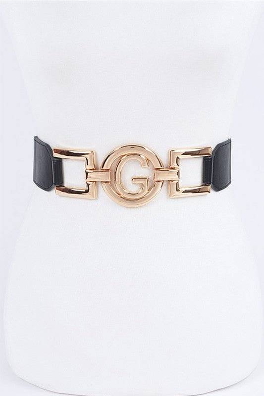 Stylish Belts for Women – Trendy, Chic & Fashionable Belts Collection | Modestly Vogue Plus Size G Logo Elastic Belt - Modestly Vogue 