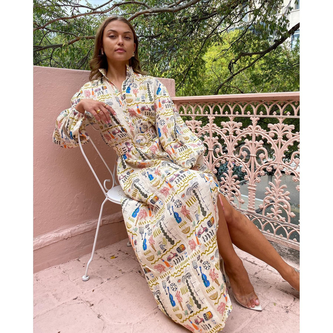 Dresses Women – Timeless Styles Every Occasion | Modestly Vogue Spring Autumn Long Sleeved Printed Casual Dress Loose Vacation Women Clothing Dress - Modestly Vogue 