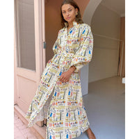 Dresses Women – Timeless Styles Every Occasion | Modestly Vogue Spring Autumn Long Sleeved Printed Casual Dress Loose Vacation Women Clothing Dress - Modestly Vogue 