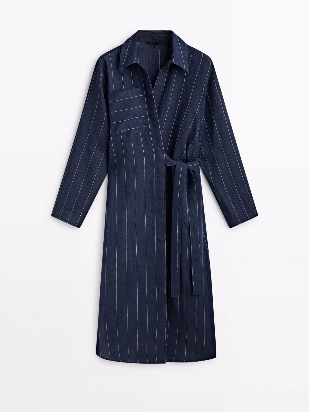 Dresses Women – Timeless Styles | Women New Spring and Autumn Striped Shirt Dress - Modestly Vogue 