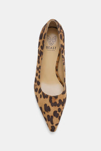 Stylish Heels for Women – Trendy & Comfortable High Heels for Every Occasion | Modestly Vogue Beast Fashion Faux Suede Leopard Point Toe Pumps - Modestly Vogue 