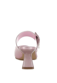 Stylish Heels for Women – Trendy & Comfortable High Heels for Every Occasion | Modestly Vogue Bismi Large Buckle Kitten Heel Mules - Modestly Vogue 