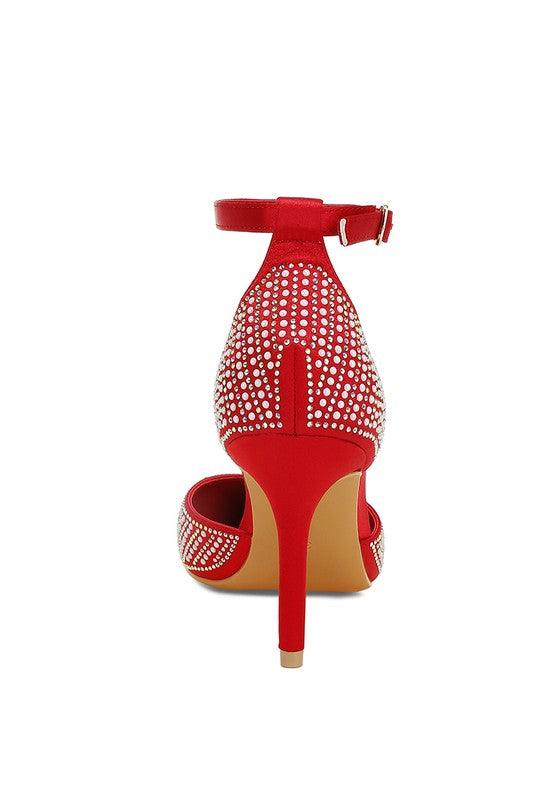 Stylish Heels for Women – Trendy & Comfortable High Heels for Every Occasion | Modestly Vogue Wanda Pearls & Sequins Embellished Heels - Modestly Vogue 