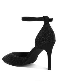 Stylish Heels for Women – Trendy & Comfortable High Heels for Every Occasion | Modestly Vogue Wanda Pearls & Sequins Embellished Heels - Modestly Vogue 